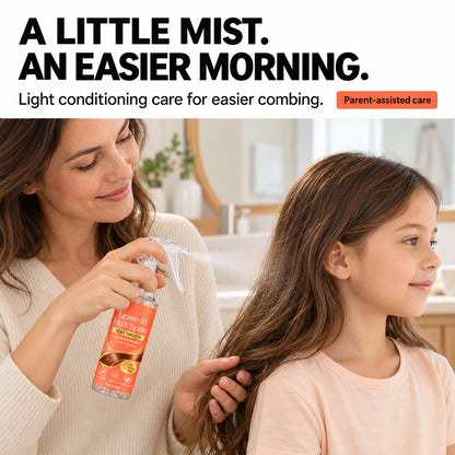 Kids' Leave-In Hair Spray for Dry and Frizzy Hair