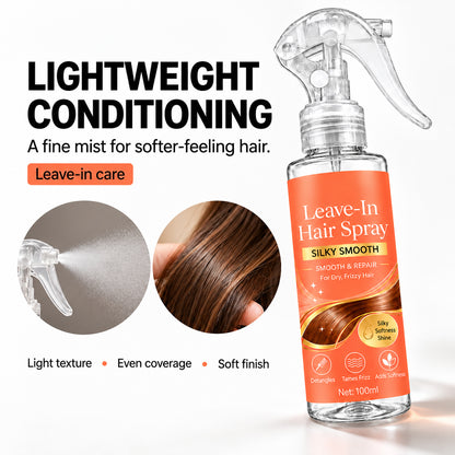 Kids' Leave-In Hair Spray for Dry and Frizzy Hair