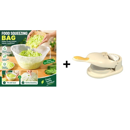 🥬No-Mess Fine Mesh Nylon Strain Bag – Reusable Food Filter Bag for Squeezing Vegetable Water, Straining Juice