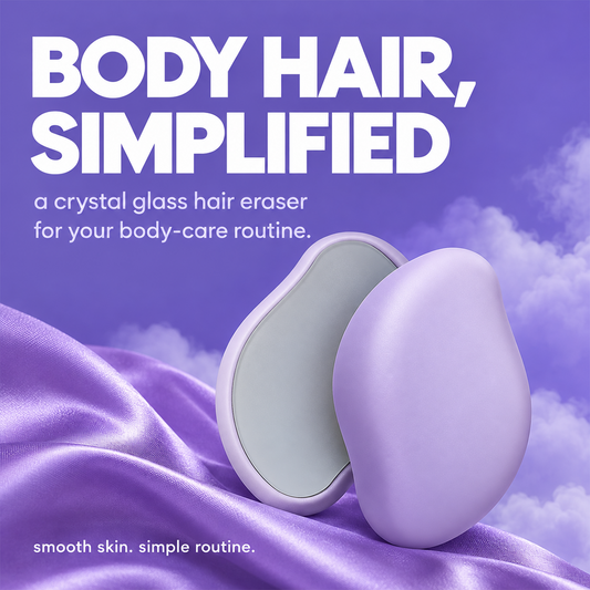 Reusable Crystal Hair Eraser for Smooth-Looking Skin