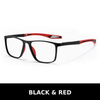 Black red frame