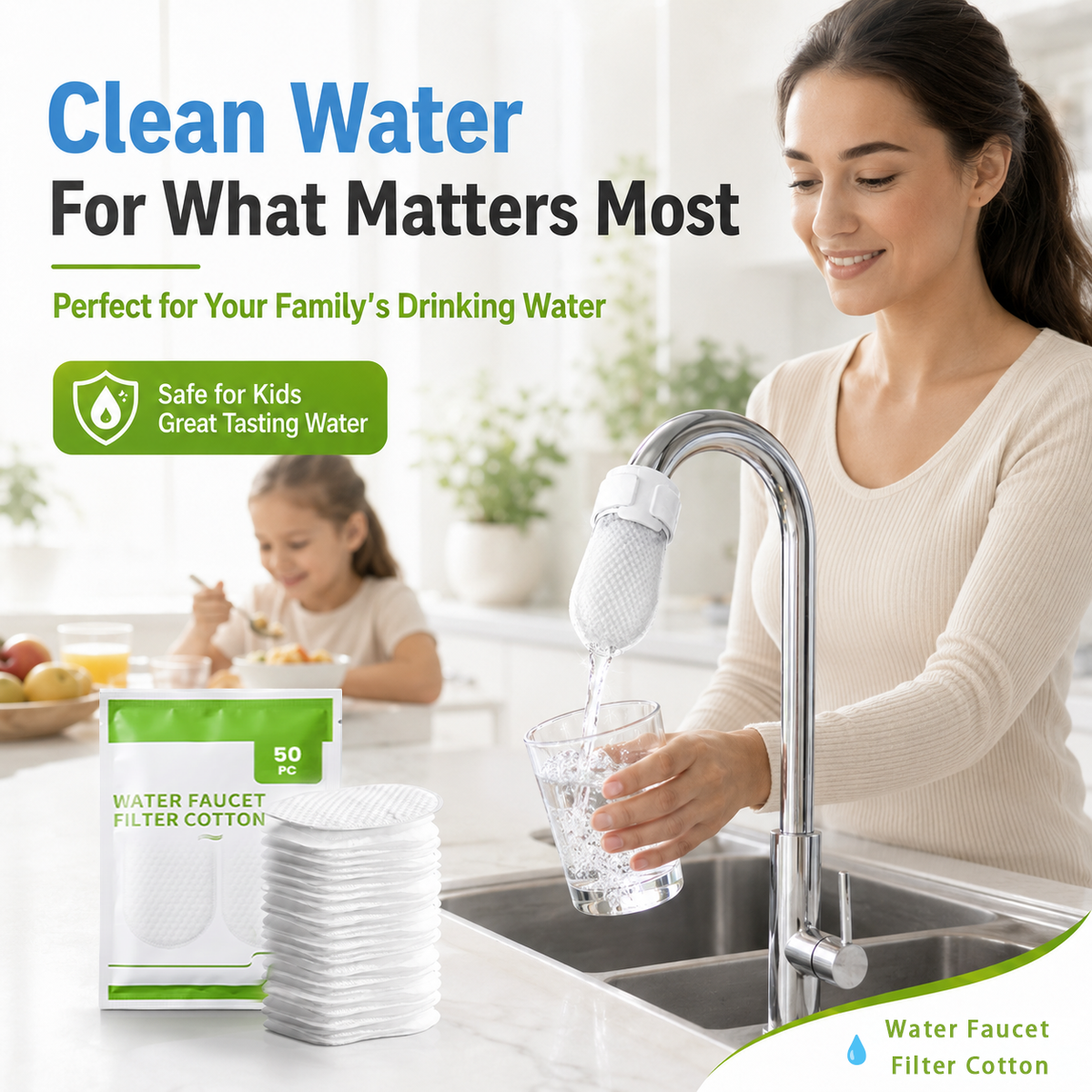 Water faucet filter bags