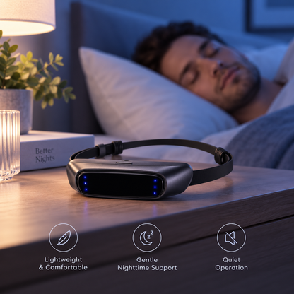 🌃🌙 Smart Anti-Snoring Device – Gentle Sleep Aid for Quieter, More Peaceful Nights