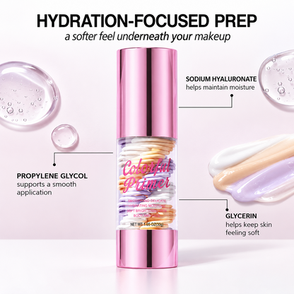 3-in-1 multifunctional face primer, to be applied before makeup
