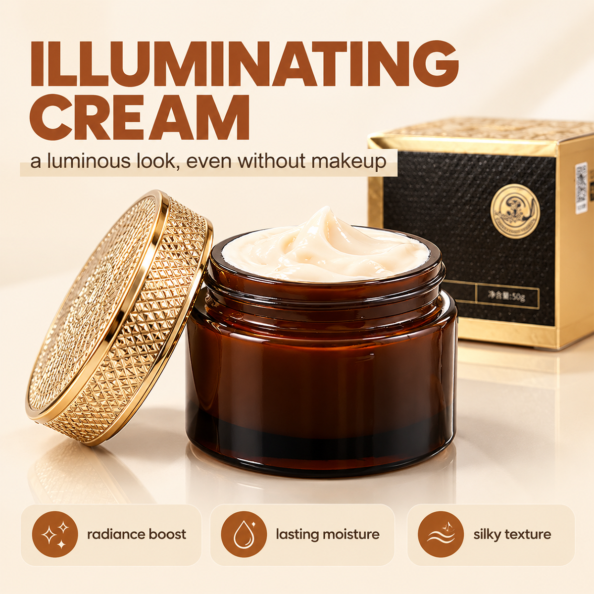 Illuminating Cream With Herbal Extracts