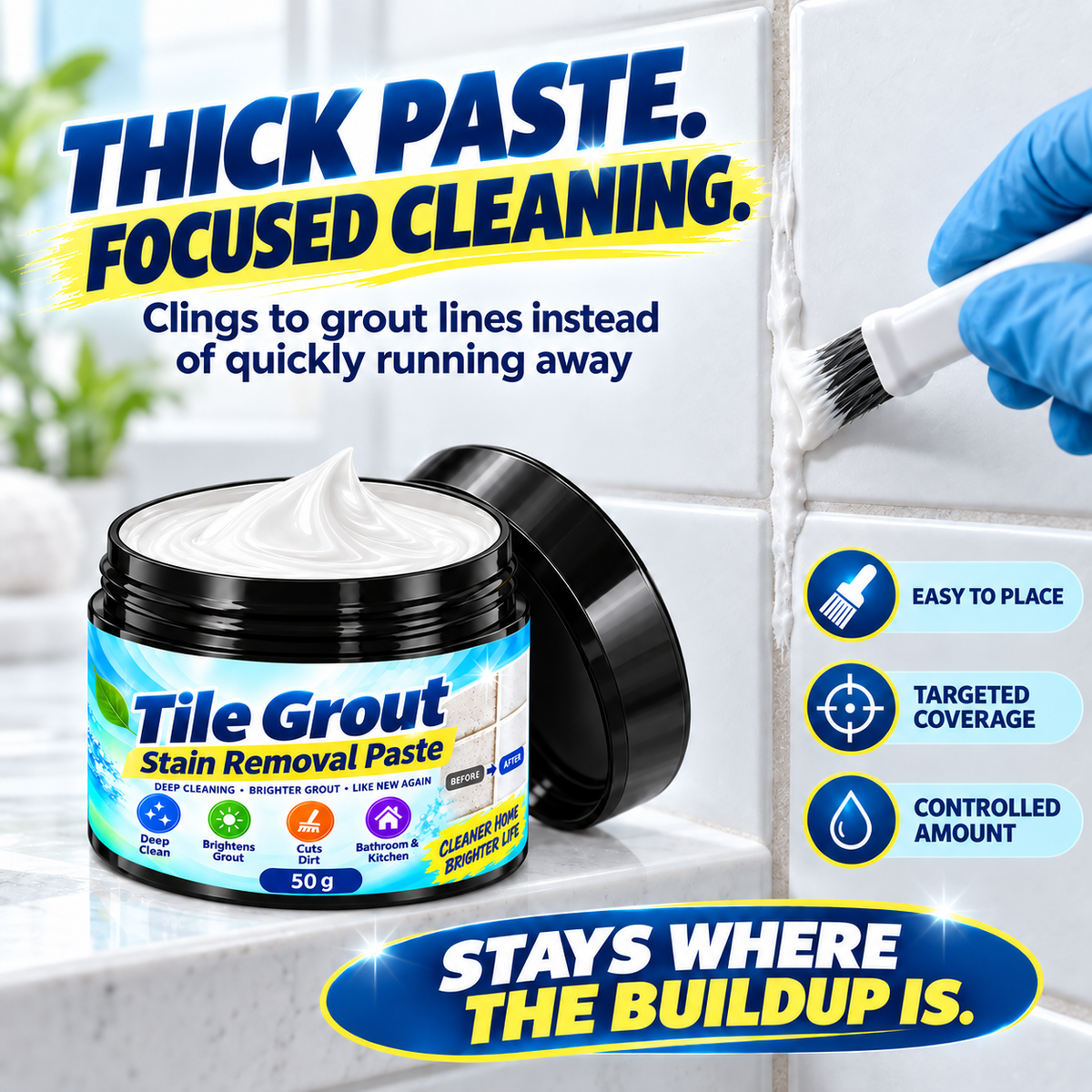 ✨Hot Sales🔥Tile Grout Cleaner🔥