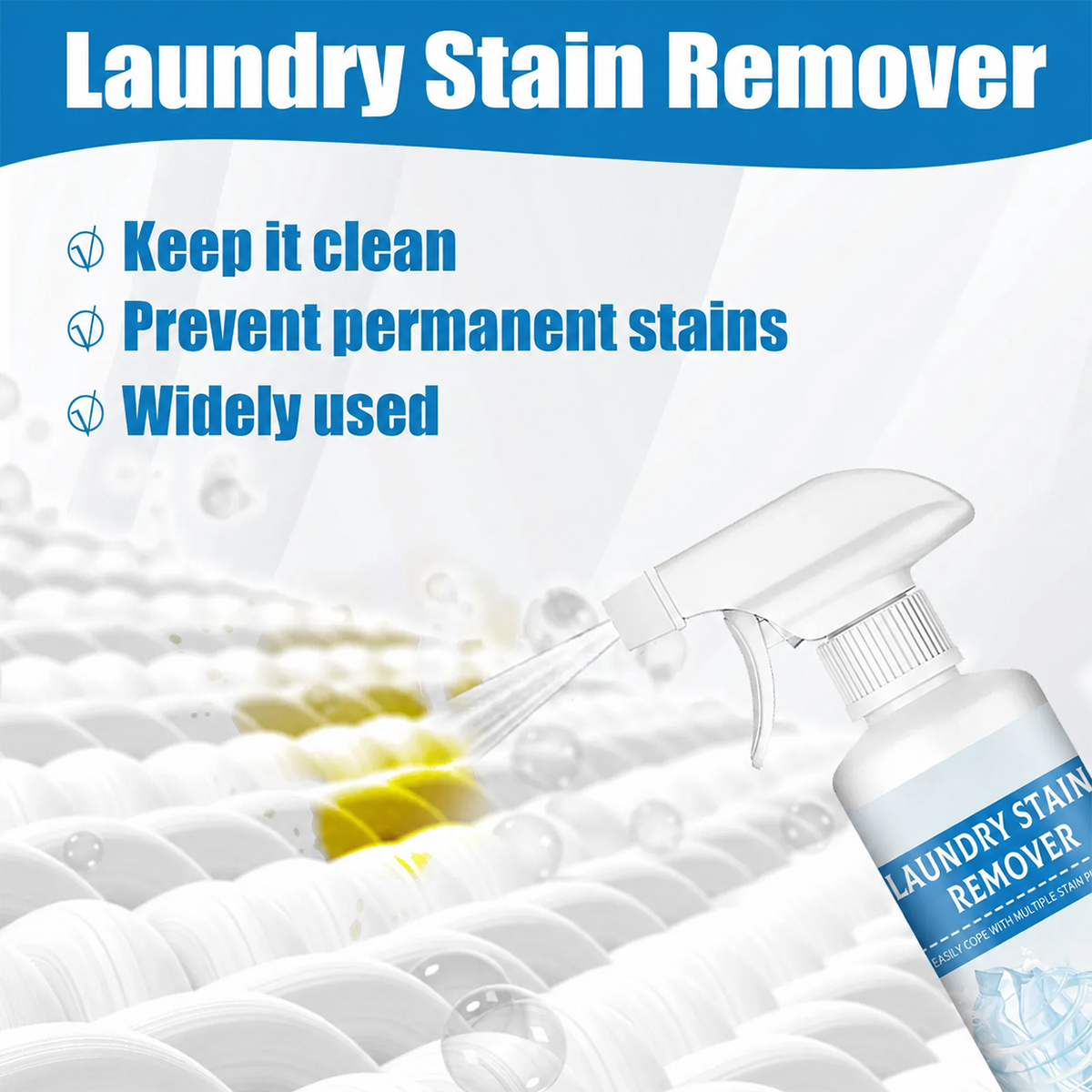 Yellowing Stains Dry Cleaning Agent, Clothes Cleaning and Stain Removal