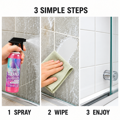 Bathroom Cleaner: Sparkle in Seconds, No Harsh Fumes