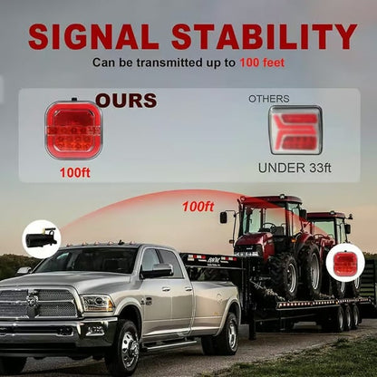 🚗 LED Trailer Lights – Waterproof Tail Lights for Cars, Trucks & Trailers