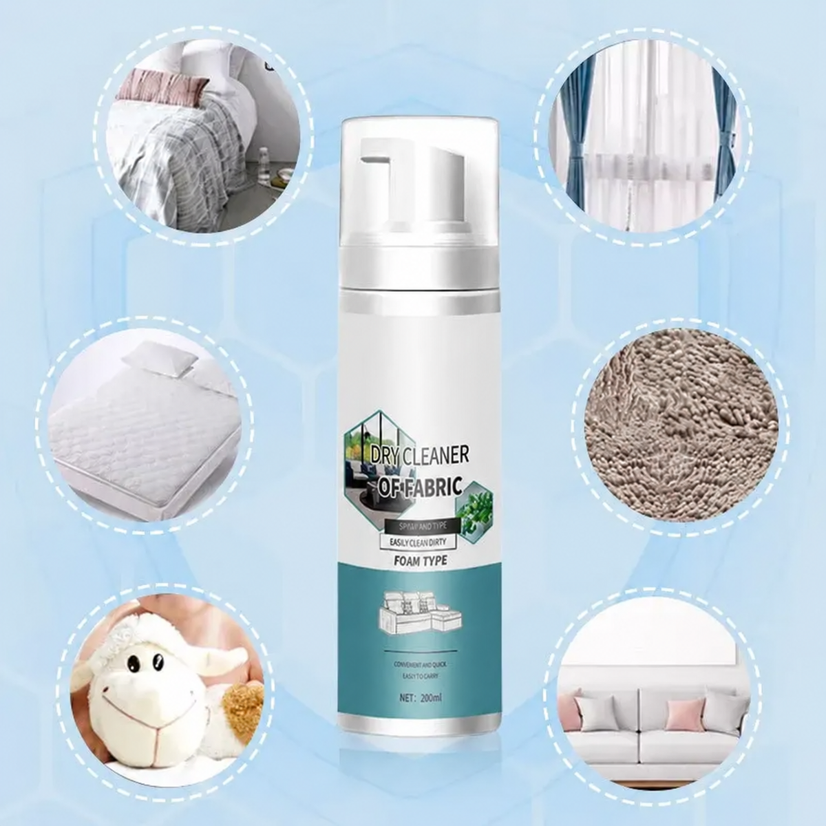 🔥💝Powerful Foam Cleaner for Fabric