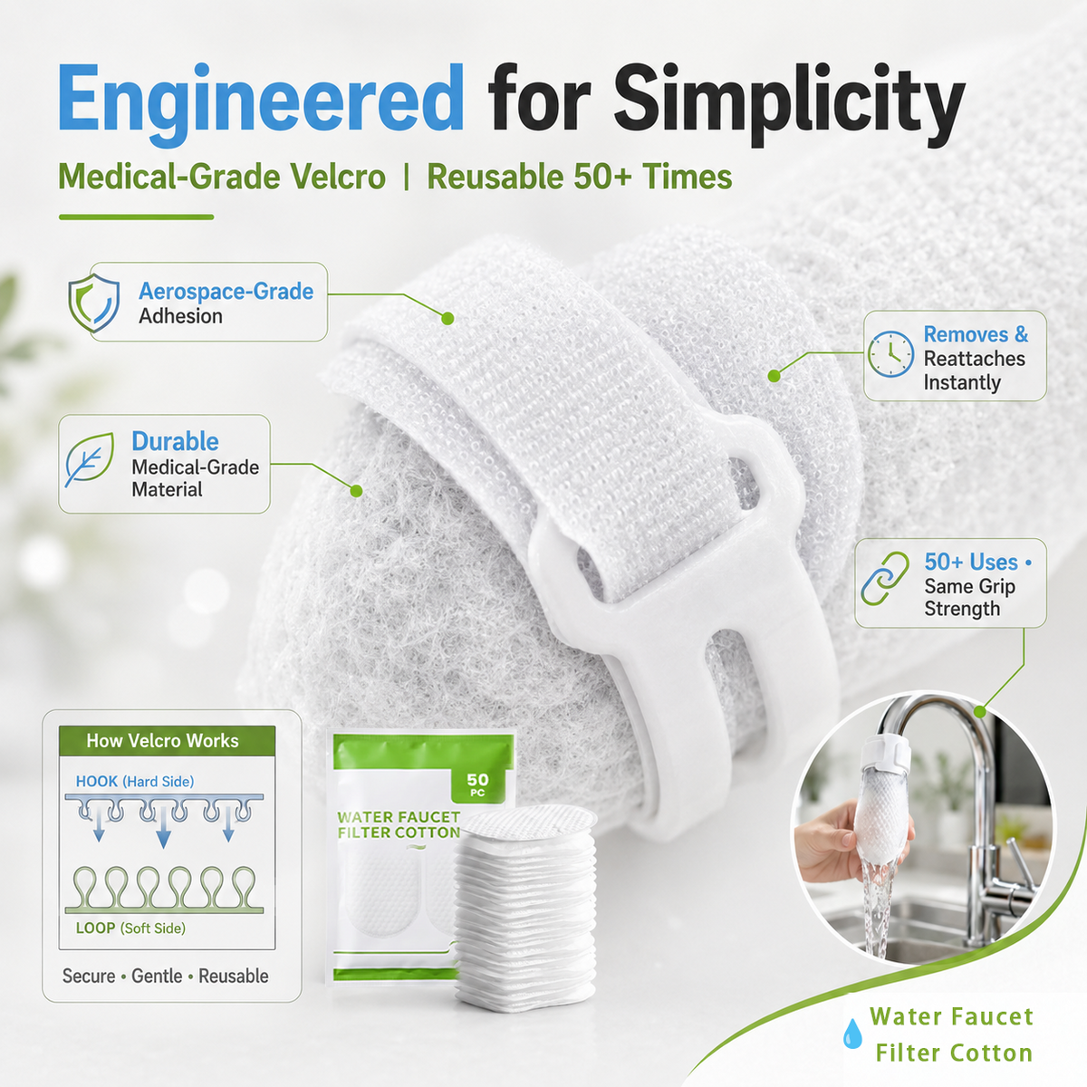 💧 Water Faucet Filter Bag