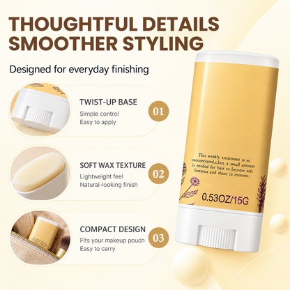 Flyaway Hair Finishing Stick for Styling, Frizz Control & Smoothing