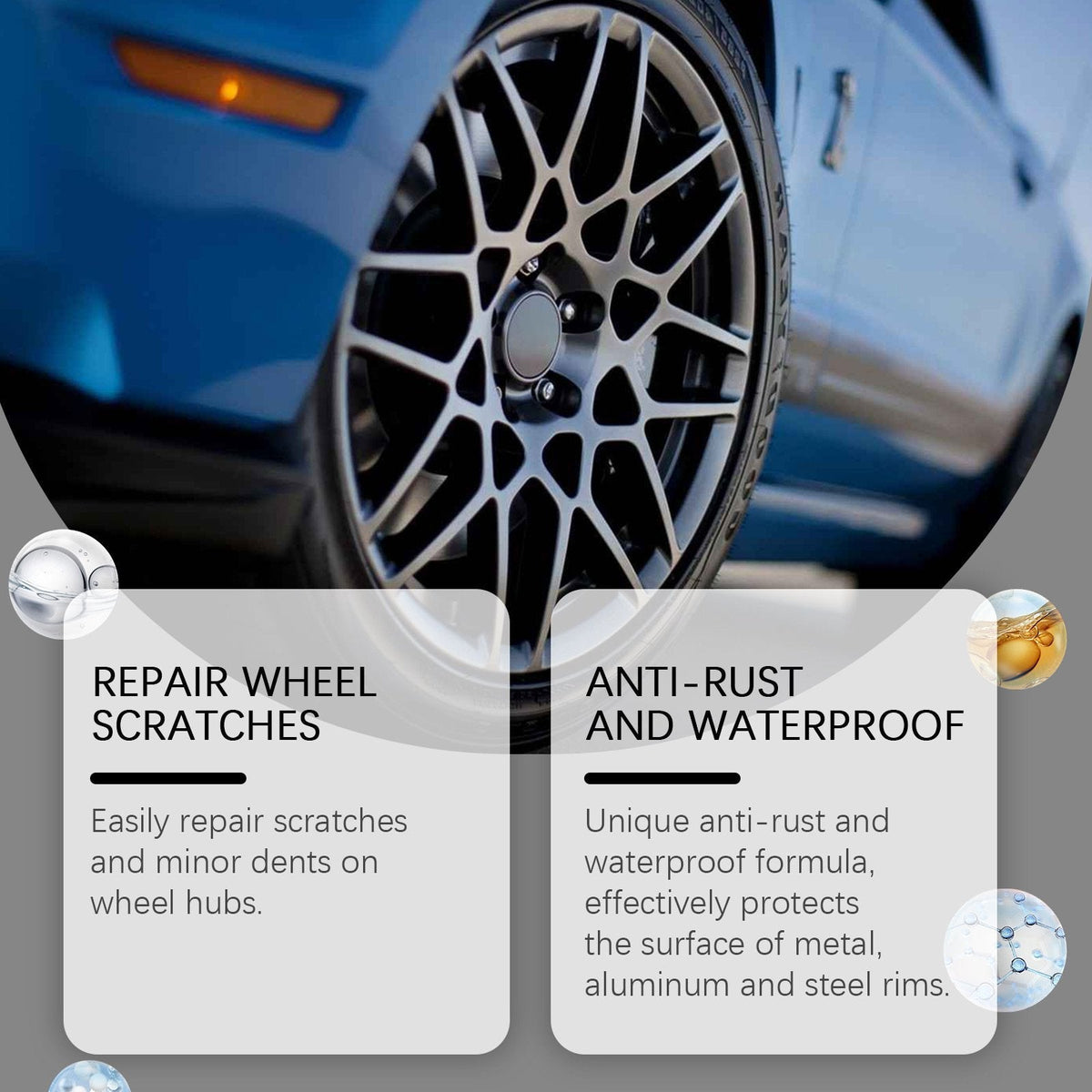 Magic Car Scratch Repair Pen – Fix Rim Scratches in Minutes – Permanent & No-Drip Formula 🛠️