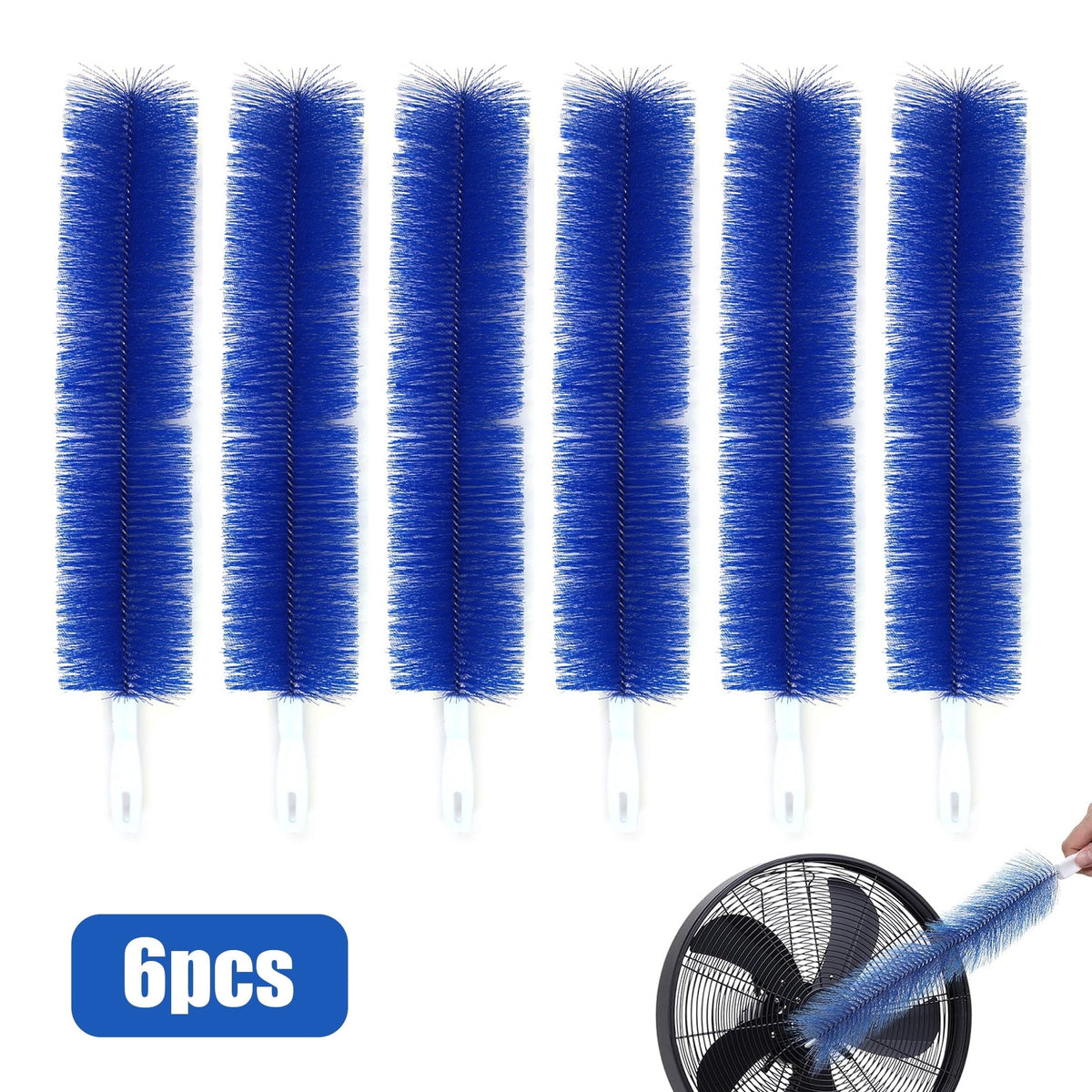 Flexible Microfiber Fan Cleaning Brush for Ceiling, Floor & Box Fans