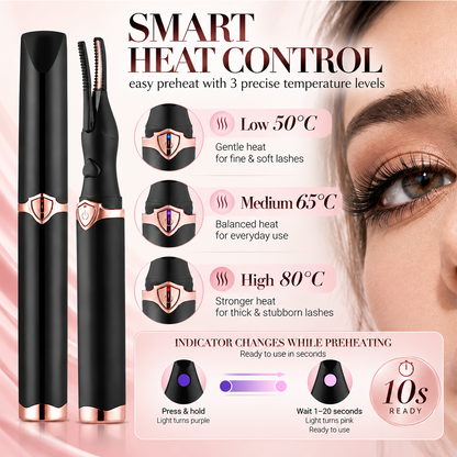 💥 Daily Sales of 5k+ Electric Eyelash Curler for Instant Glam ✨ Blink & Dazzle! 👁️