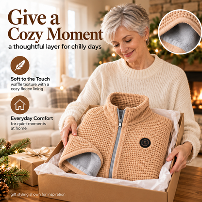 🔥 CozyHeat Wearable Heated Blanket – 3 Heat Levels for Winter Comfort