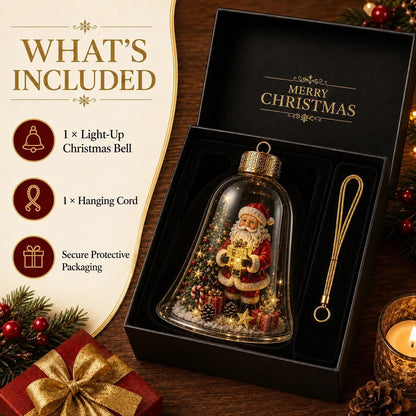 ✨🎄 Glowing Christmas Story Ornament – Light-Up Mini Holiday Scene⭐