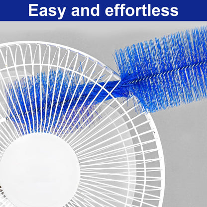 Flexible Microfiber Fan Cleaning Brush for Ceiling, Floor & Box Fans