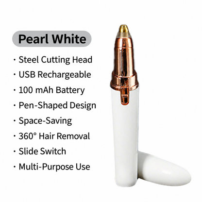 2-in-1 Women's Eyebrow and Facial Hair Removal Device