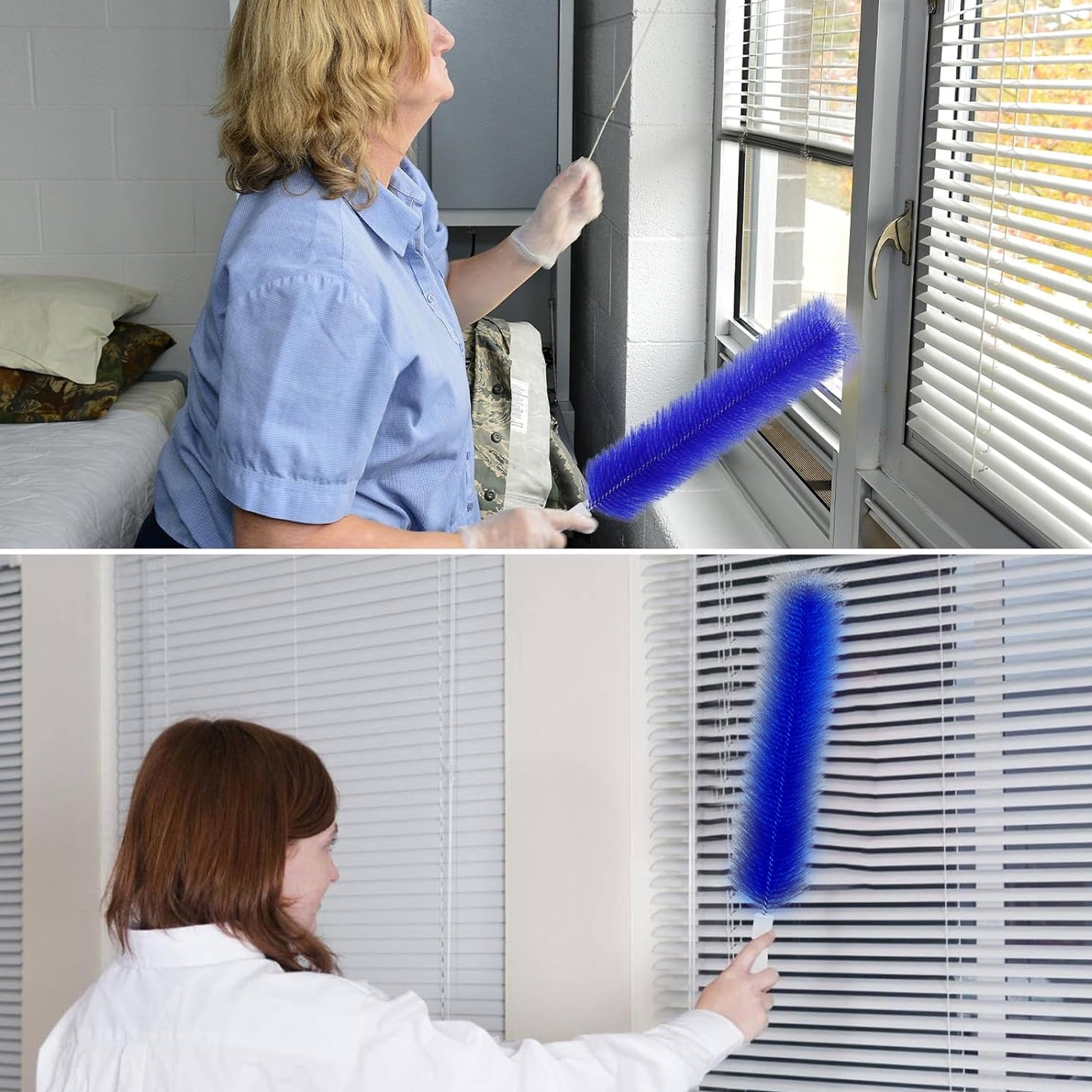Flexible Microfiber Fan Cleaning Brush for Ceiling, Floor & Box Fans