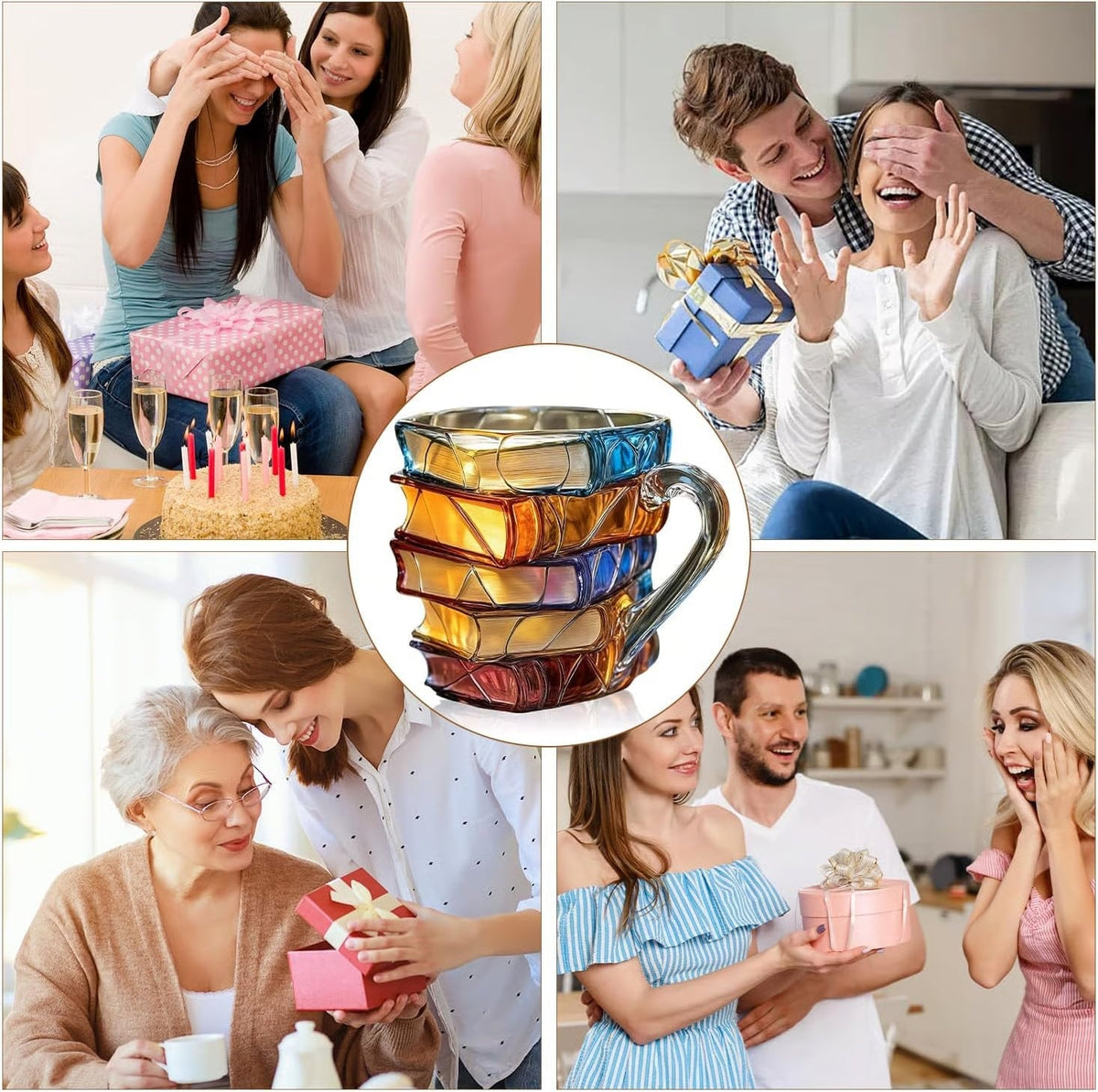 The Painted Book Mug