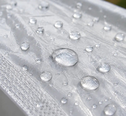 🌧️ Clear Waterproof Tarp Cover – Durable Outdoor Protection with Metal Grommets