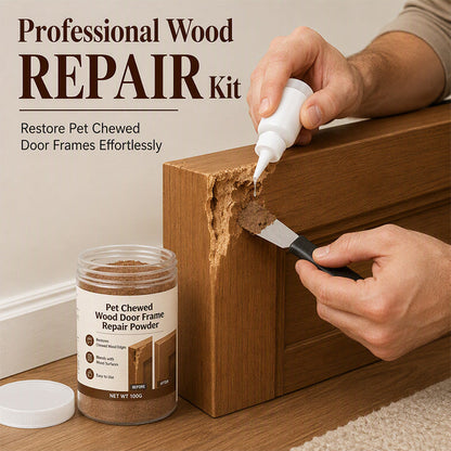 🔥Pet Chewed Wood Door Frame Repair Kit