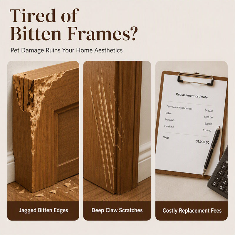 🔥Pet Chewed Wood Door Frame Repair Kit
