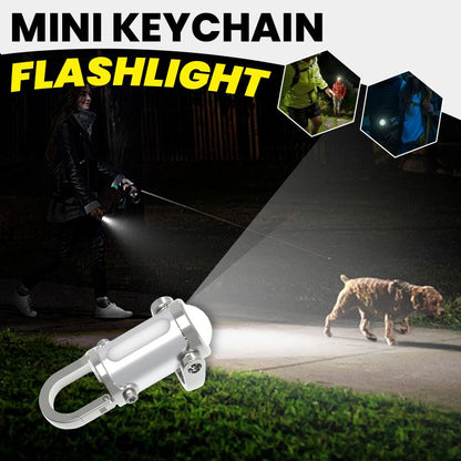 🔥🎁 Portable Rechargeable Keychain Flashlight Super Bright | USB Rechargeable | Easy To Carry