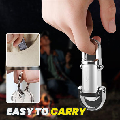 🔥🎁 Portable Rechargeable Keychain Flashlight Super Bright | USB Rechargeable | Easy To Carry
