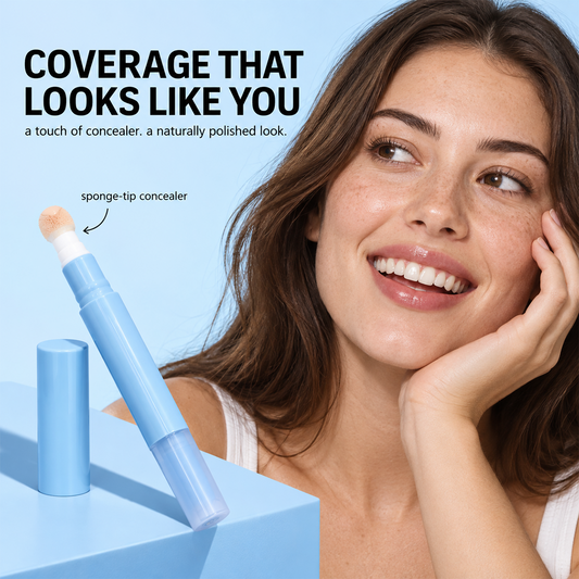 💧 Multi-Purpose Hydrating Liquid Concealer Pen – Lightweight, Hydrating & Buildable Coverage ✨