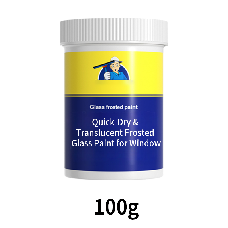 Quick-Dry & Translucent Frosted Glass Paint for Window
