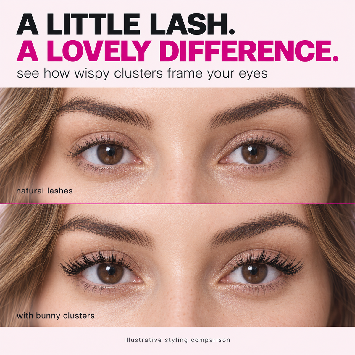 Bunny + Crown DIY Lash Cluster Kit