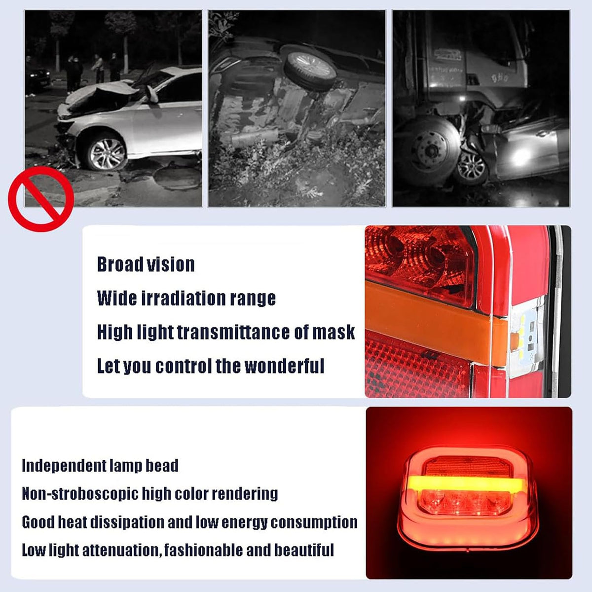 🚗 LED Trailer Lights – Waterproof Tail Lights for Cars, Trucks & Trailers