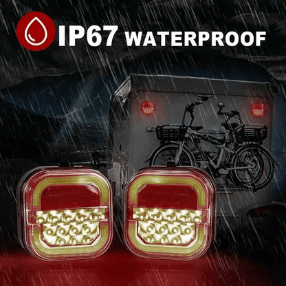 🚗 LED Trailer Lights – Waterproof Tail Lights for Cars, Trucks & Trailers