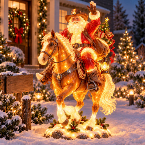 🤠 Cowboy Santa Rides Into Christmas 🎅✨