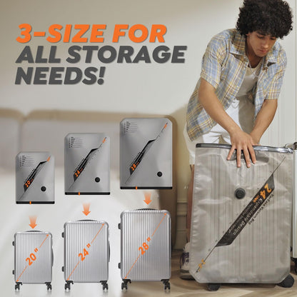 Rechargeable Wireless Vacuum Pump & 10 pack Storage Bag Set