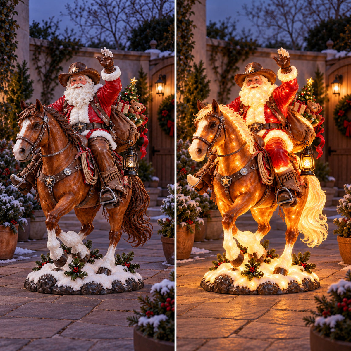 🤠 Cowboy Santa Rides Into Christmas 🎅✨