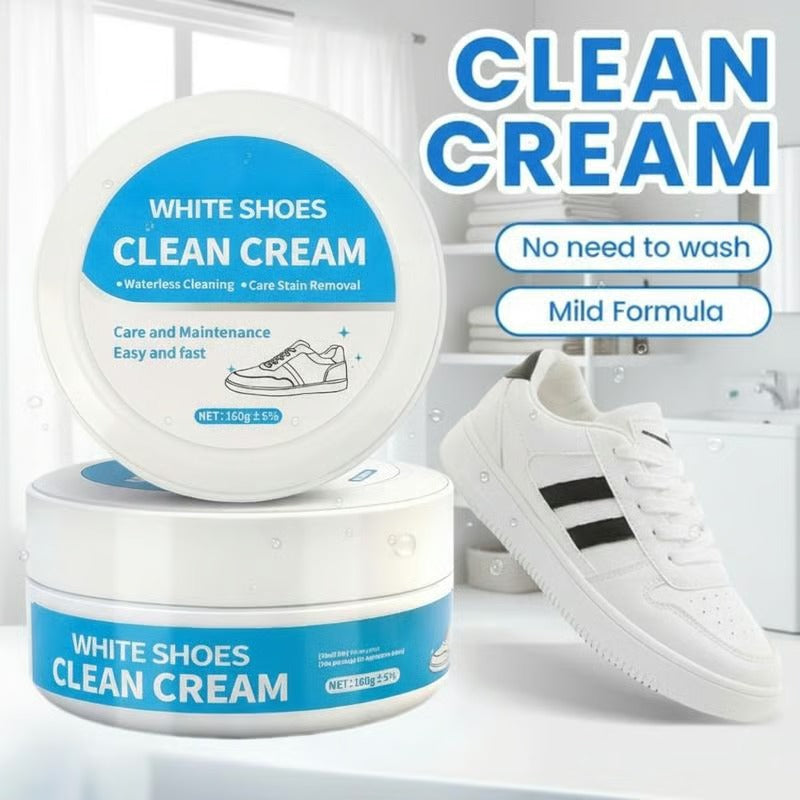 👟Multipurpose No-Wash White Shoe Cleaner Cream