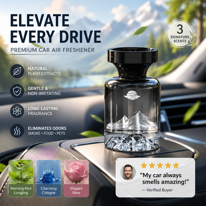 🥳2026 HOT SALE🚗🌿 Long-Lasting Car Air Freshener – Natural plant extracts, eliminates smoke 💨✨