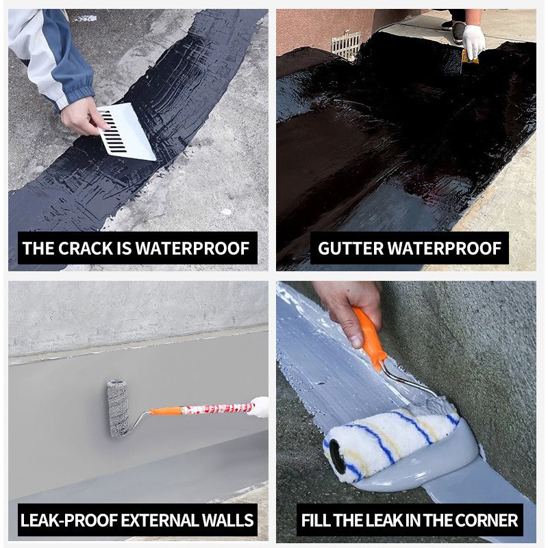 🥳50K+ SOLD!💧🏠 – Multipurpose Waterproof Sealant – Seals cracks instantly, flexible & weatherproof. 🛡️✨