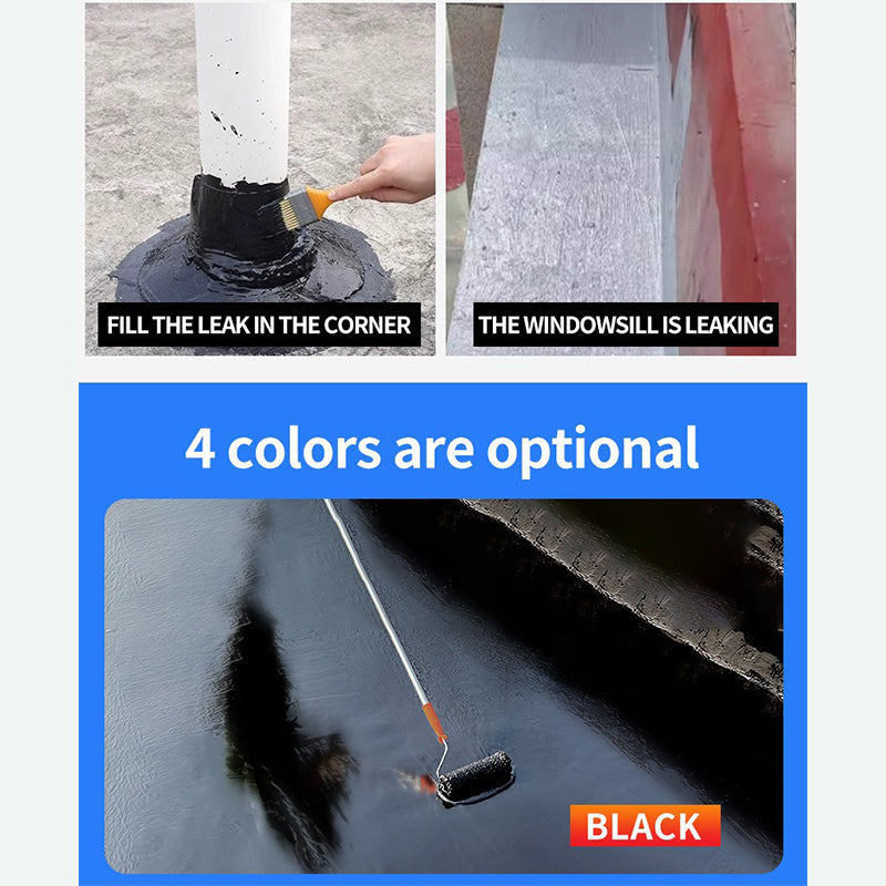 🥳50K+ SOLD!💧🏠 – Multipurpose Waterproof Sealant – Seals cracks instantly, flexible & weatherproof. 🛡️✨