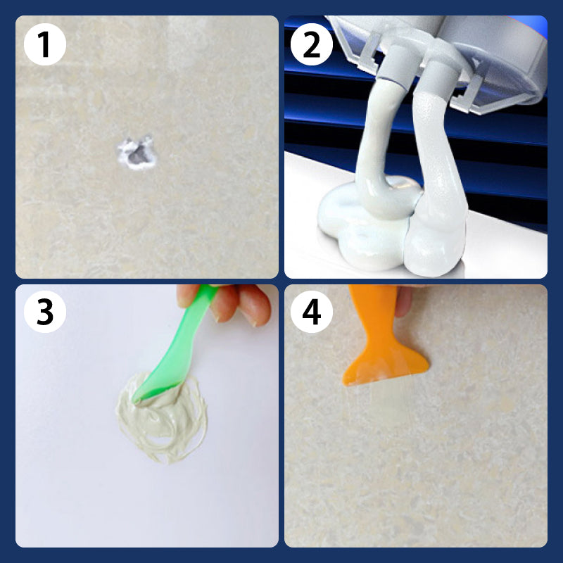 🪒Worry-Free Helper🏗！Ceramic Tile Crack Repair Paste Kit