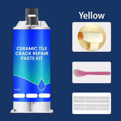 🪒Worry-Free Helper🏗！Ceramic Tile Crack Repair Paste Kit