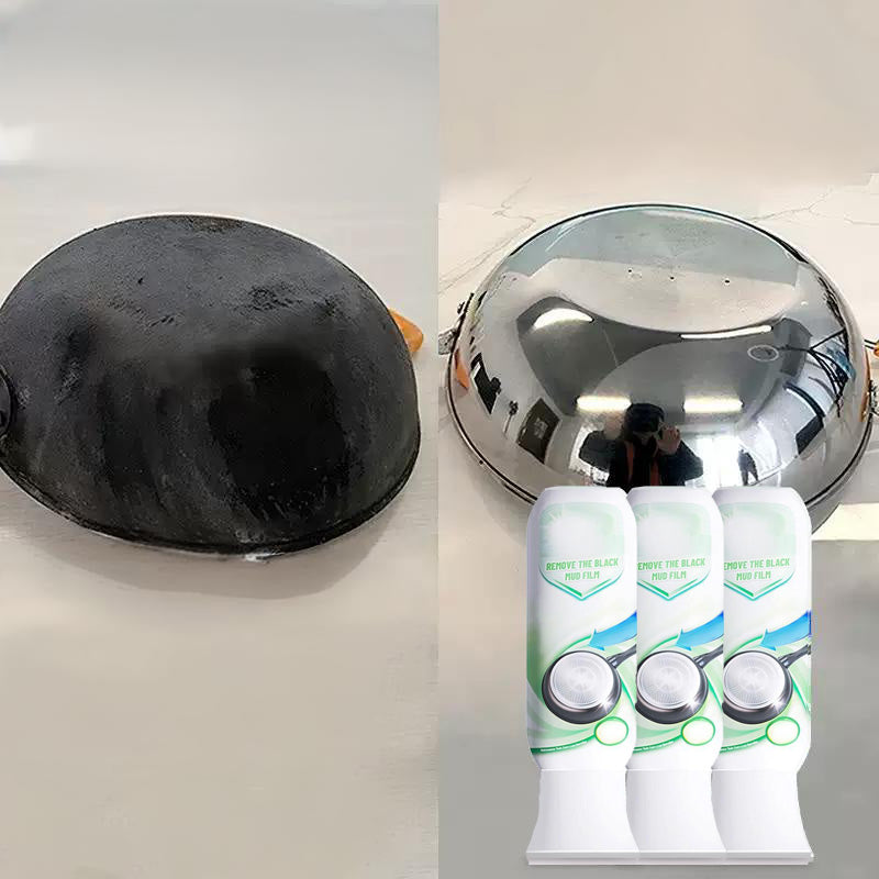 ⏰Burnt Residue Remover Mud Film - Dissolves Stubborn Carbonized Grease in 5 Mins🍳📦