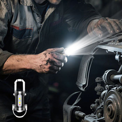 🔥🎁 Portable Rechargeable Keychain Flashlight Super Bright | USB Rechargeable | Easy To Carry