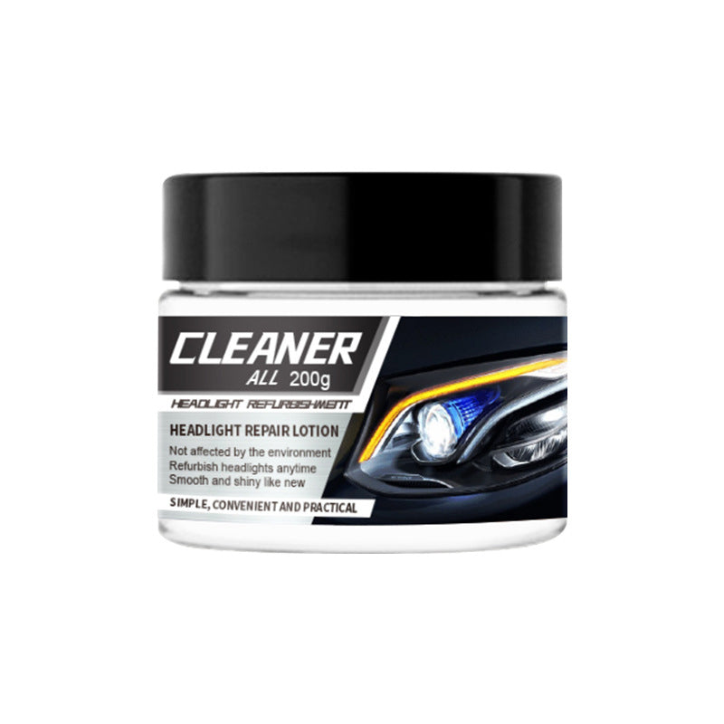 🚗Car Headlight Restoration Cream Kit, Fast Polishing Cleaner