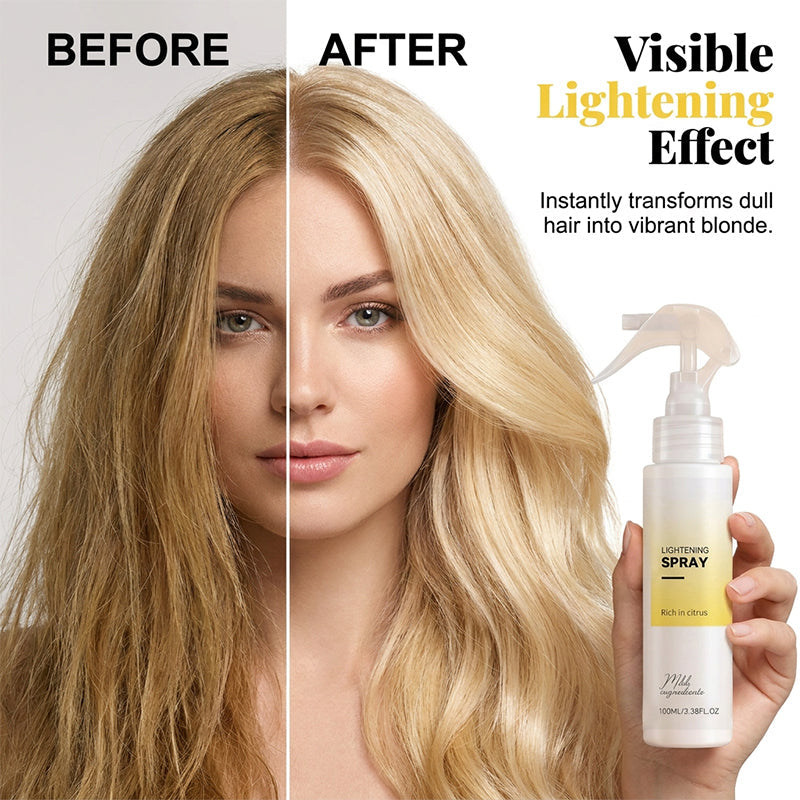 Blonde Hair Brightening Shine Spray