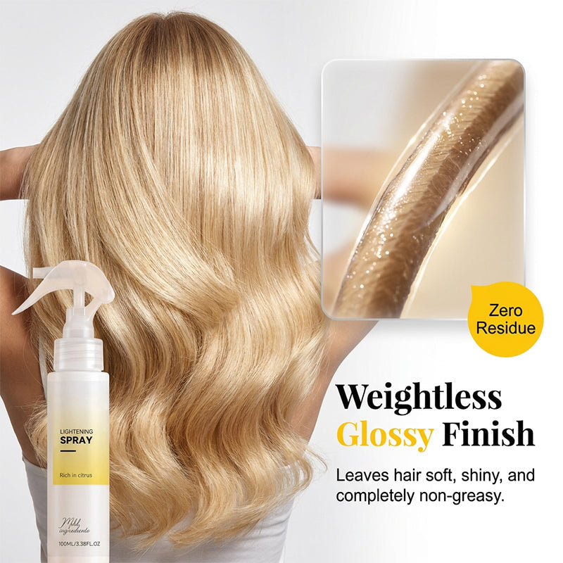 Blonde Hair Brightening Shine Spray