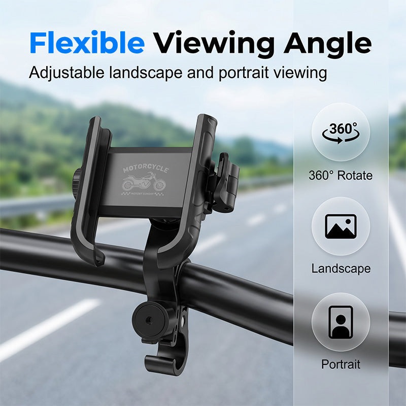 🎉 🚴‍♂️ Quick-Release Bike Phone Mount – SecureLock & Shockproof Padding 📱